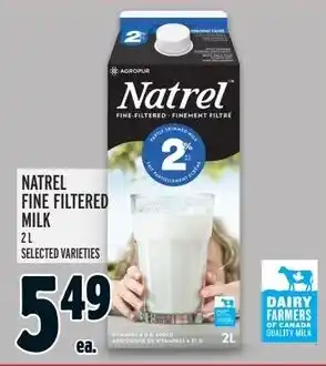 Metro NATREL FINE FILTERED MILK offer