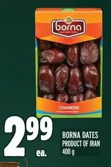 Metro BORNA DATES PRODUCT OF IRAN 400g offer