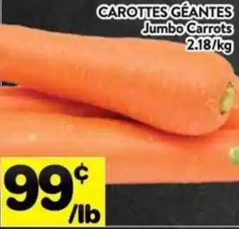 Supermarché PA Jumbo Carrots offer
