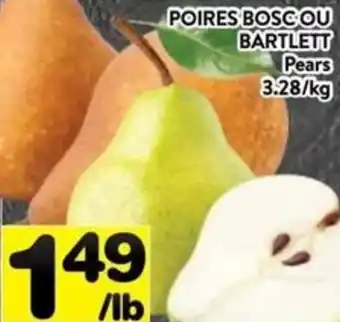 Supermarché PA Pears offer