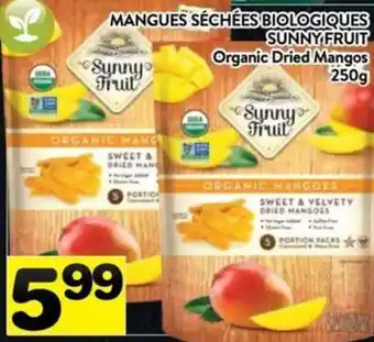 Supermarché PA Organic Dried Mangos 250g offer