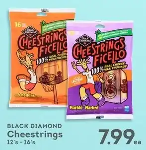 IGA BLACK DIAMOND Cheestrings offer