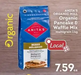 IGA Anita's Organic Mill Organic Pancake & Waffle Mix offer