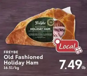 IGA FREYBE Old Fashioned Holiday Ham offer