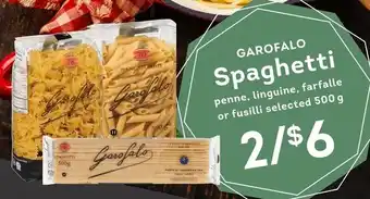 IGA GAROFALO Spaghetti offer