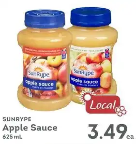 IGA SunRype Apple Sauce offer