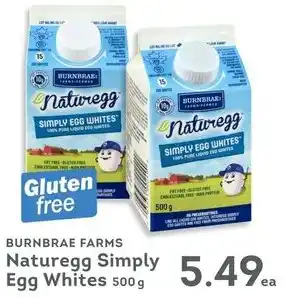IGA BURNBRAE FARMS Naturegg Simply Egg Whites offer