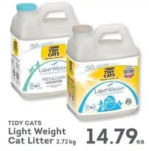 IGA TIDY CATS Light Weight Cat Litter offer