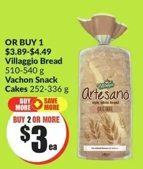 FreshCo Villaggio Bread offer