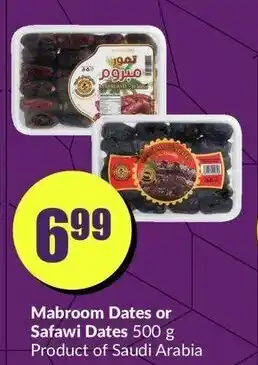 FreshCo Mabroom Dates or Safawi Dates 500 g offer