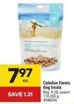 Giant Tiger Caledon Farms dog treats offer