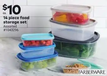 Giant Tiger 14 piece food storage set offer