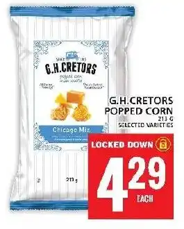 Food Basics G.H.CRETORS POPPED CORN offer