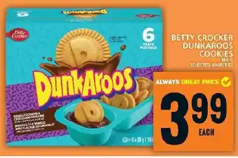 Food Basics BETTY CROCKER DUNKAROOS COOKIES offer