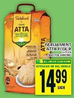 Food Basics PARLIAMENT ATTA FLOUR offer
