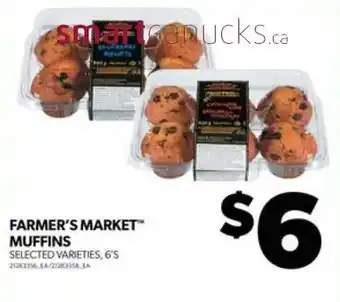 Real Canadian Superstore FARMER'S MARKET MUFFINS offer