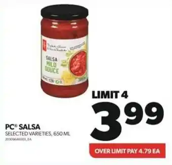 Real Canadian Superstore PC SALSA offer