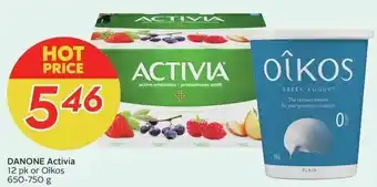 Sobeys DANONE Activia offer