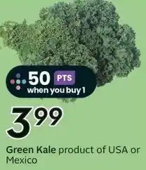 Sobeys Green Kale offer