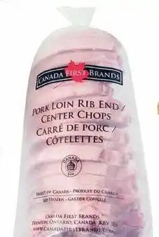 Sobeys Pork Half Loin Bone-In Chops offer