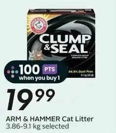 Sobeys ARM & HAMMER Cat Litter offer