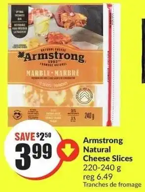 FreshCo Armstrong Natural Cheese Slices offer