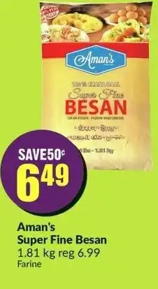 FreshCo Aman's Super Fine Besan offer