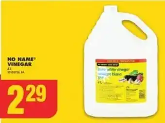 No Frills NO NAME VINEGAR offer
