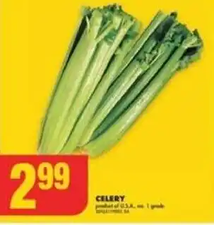 No Frills CELERY offer