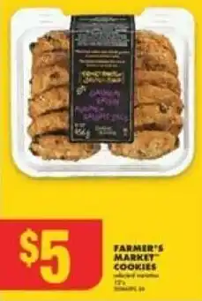 No Frills FARMER'S MARKET COOKIES offer