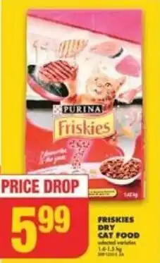 No Frills FRISKIES DRY CAT FOOD offer