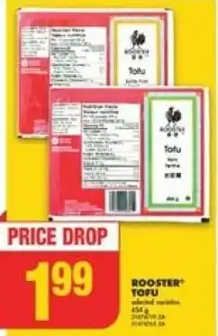 No Frills ROOSTER TOFU offer