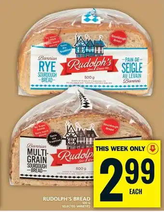 Food Basics RUDOLPH'S BREAD offer