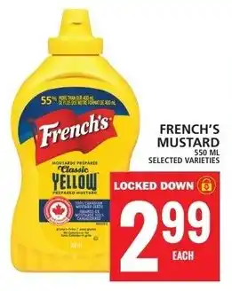 Food Basics FRENCH'S MUSTARD offer