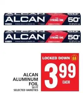 Food Basics ALCAN ALUMINUM FOIL offer