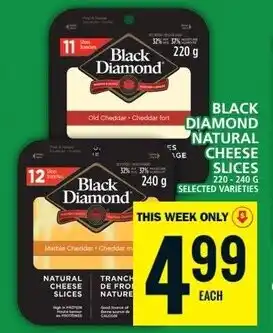 Food Basics Black Diamond Natural Cheese Slices offer