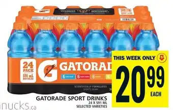 Food Basics GATORADE SPORT DRINKS offer