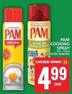 Food Basics PAM COOKING SPRAY offer