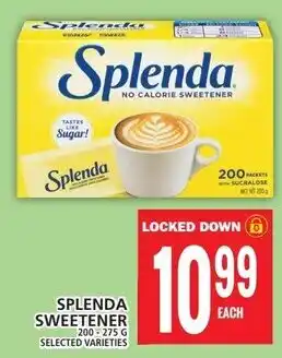Food Basics SPLENDA SWEETENER offer