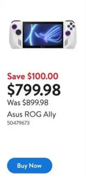 Walmart Asus ROG Ally offer