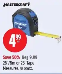 Canadian Tire Tape Measures offer