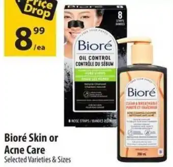 Co-op Bioré Skin or Acne Care offer