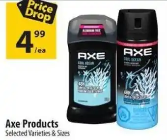 Co-op Axe Products offer