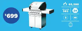 Real Canadian Superstore PC 3+1+1 burner convertible BBQ grill offer