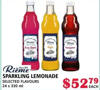 MVR Cash & Carry Rieme SPARKLING LEMONADE offer