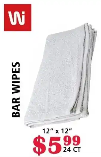 MVR Cash & Carry BAR WIPES offer