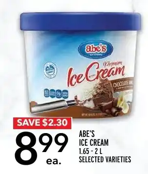 Metro ABE'S ICE CREAM offer