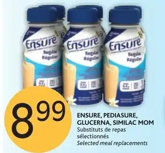 Brunet Ensure, Pediasure, Glucerna, Silimac Mom offer
