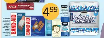 Brunet Band-Aid Gillette, Old Spice, Secret offer
