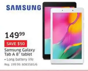 The Source Samsung Galaxy Tab A 8" Tablet offer